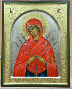 Богородица «Семистрельная» Образец 14 Троицк